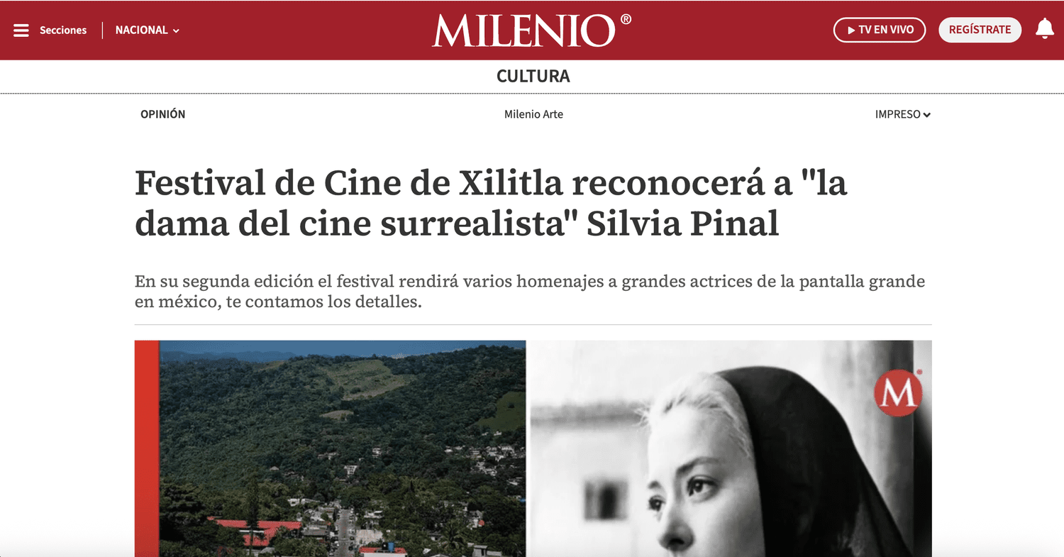Festival de Cine de Xilitla reconocerá a 